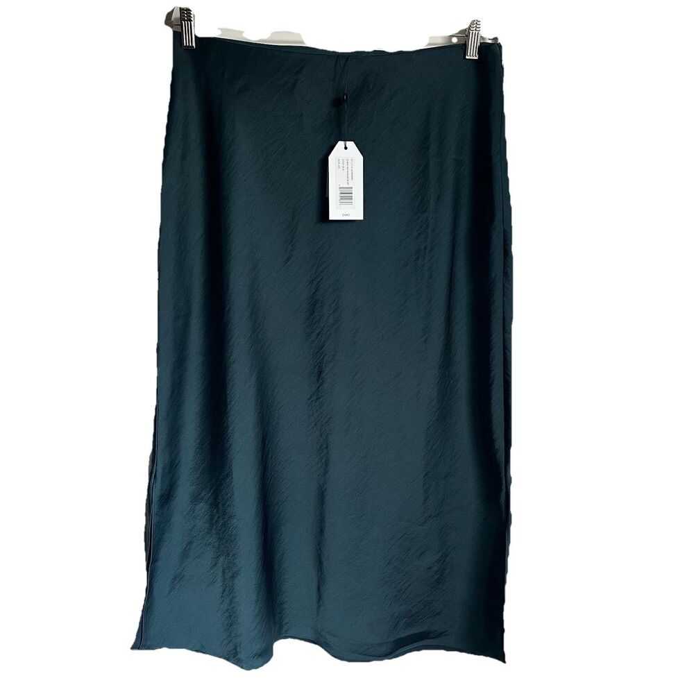 Universal Standard Women’s Diane Satin Skirt Sea Green XS (10-12) Urban Chic